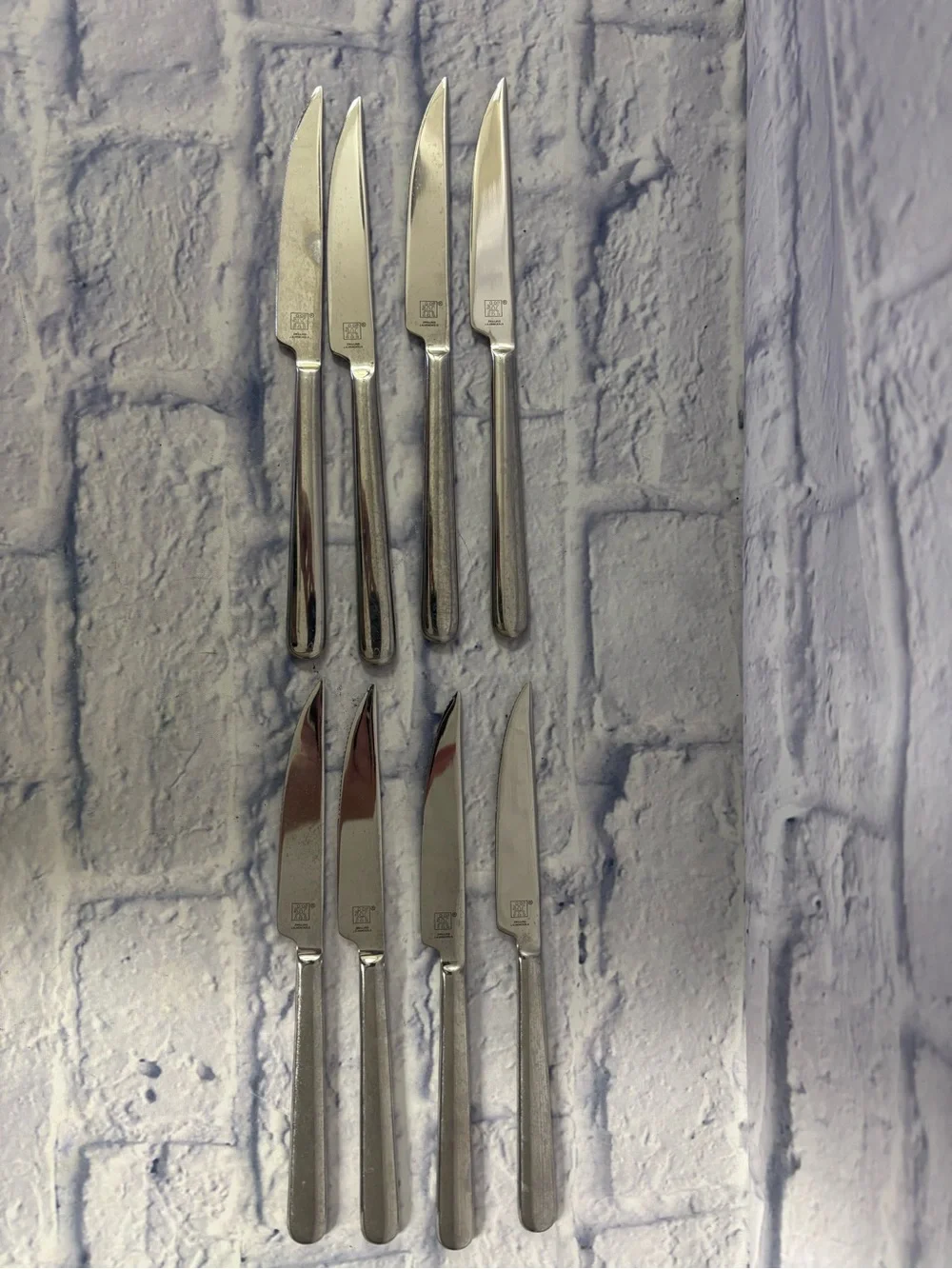 Zwilling J.A. Henckels 8 Piece Stainless Steel Steak Knife Set